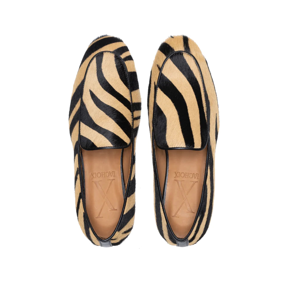 Camel Zebra Loafer3