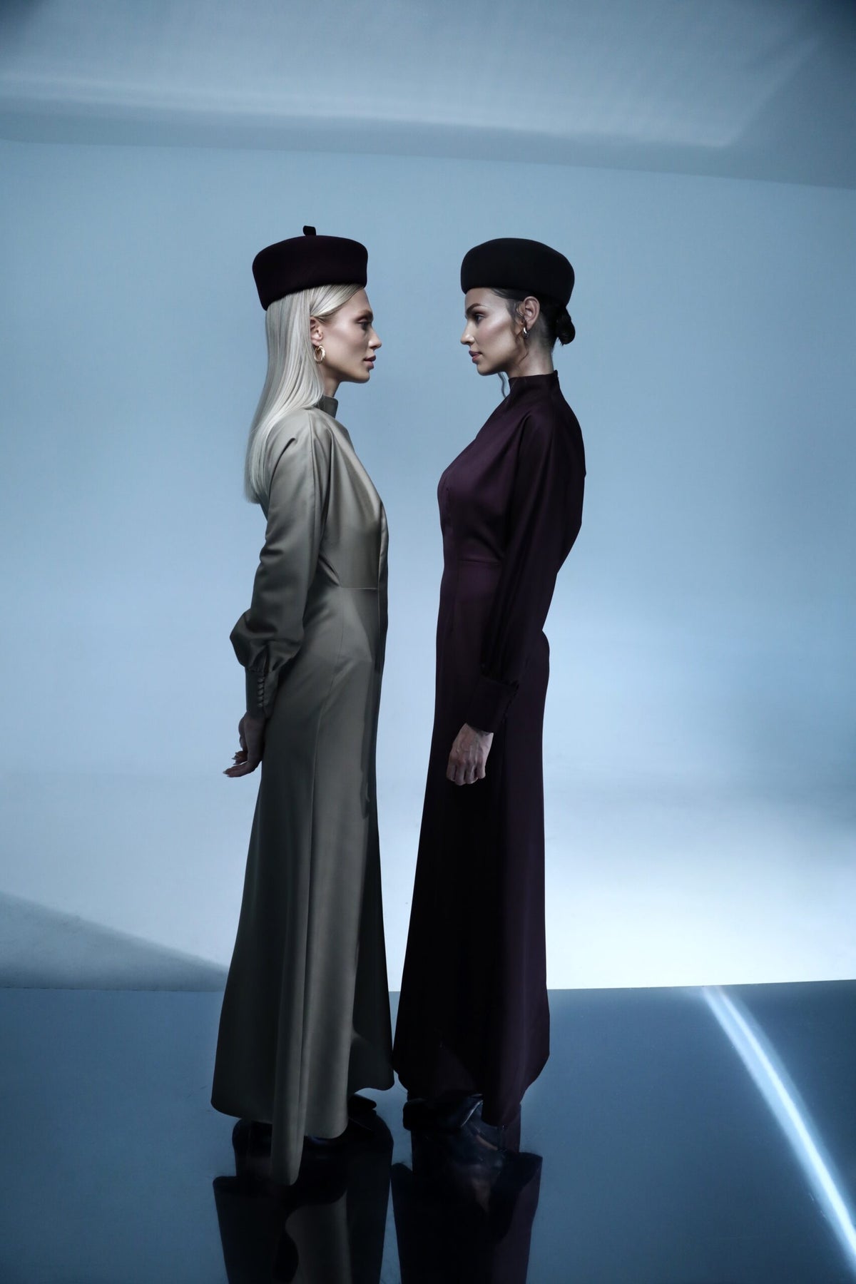 Linea Beige Virgin Wool Dress – Atelier 3