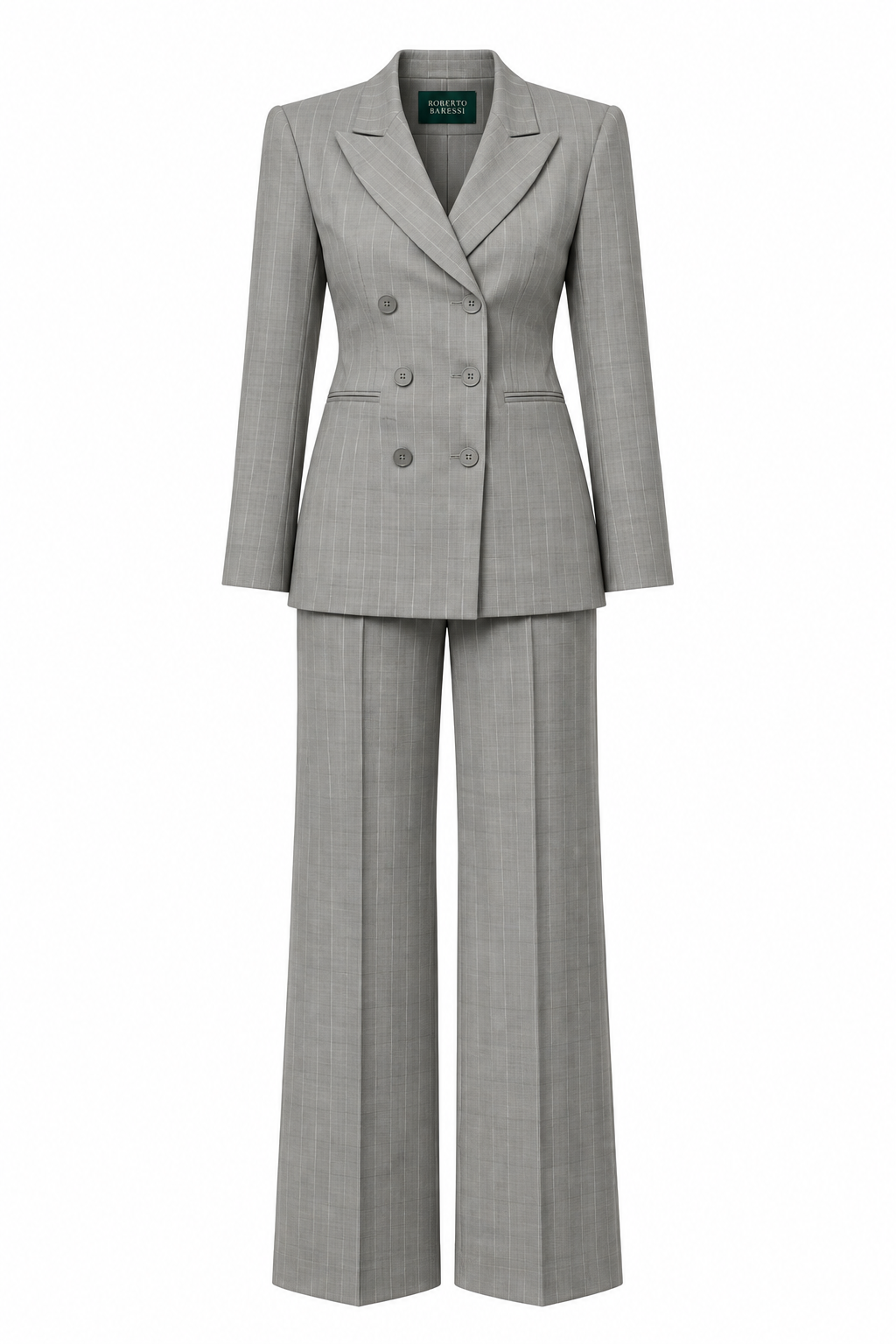 Vittoria Beige Wool Suit 5