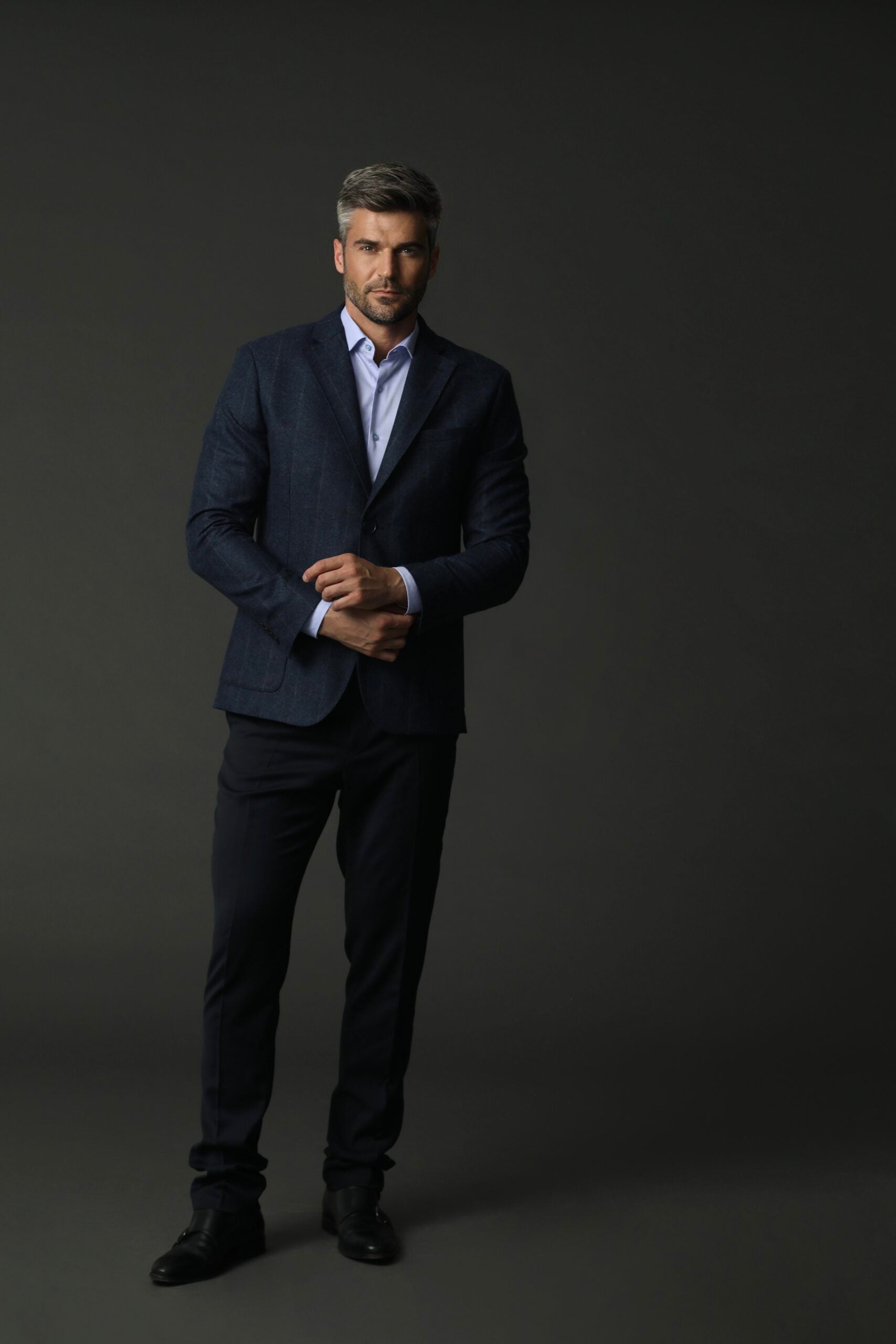 Blue Suit Muški Sako 2