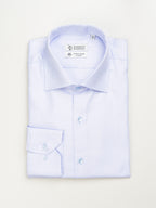 TMJ Blue twill men's blue shirt