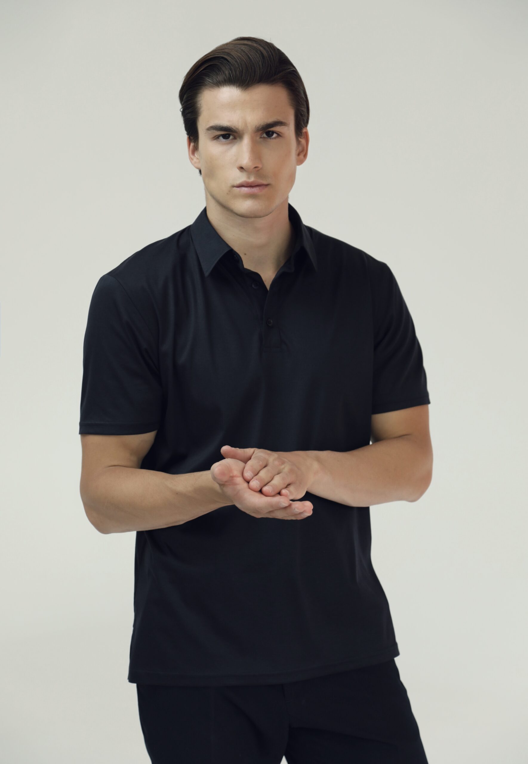Dark Blue T Shirt Muška Polo Majica 1