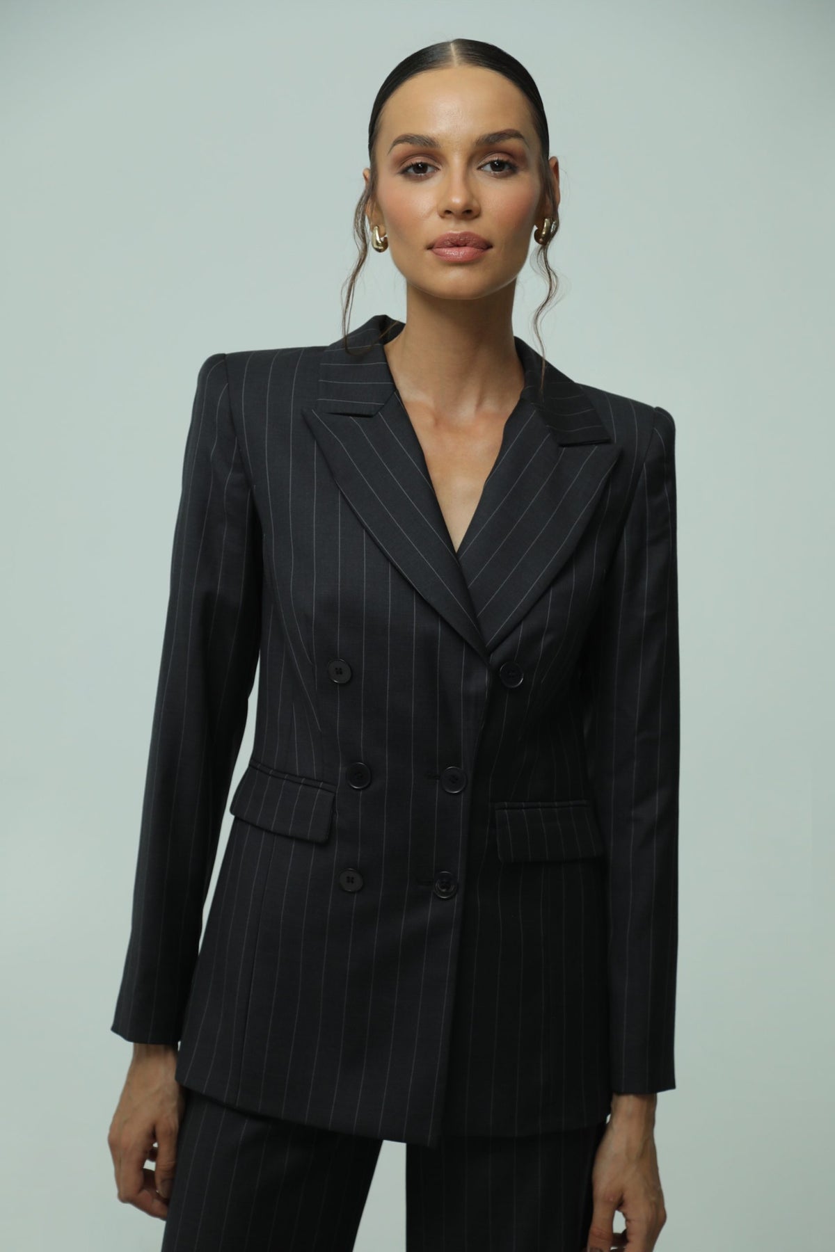 Lavinia Pinstripe Suit 4