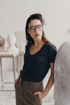 Merino Majica Zenska Tamno Siva 3