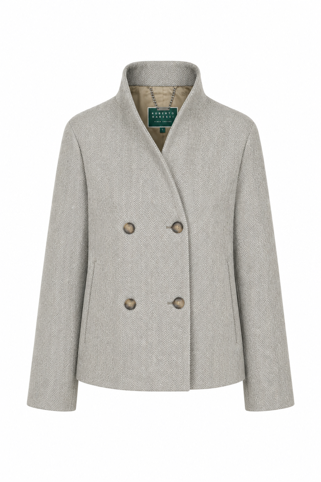 Ottavia Beige Wool Jacket 1