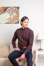 Ben Men's Shirt Brown
