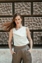 Rb Silk Blouse White3