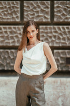 Rb Silk Blouse White4