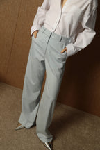 Riviera Blue Pants ženske Plave Pantalone 1