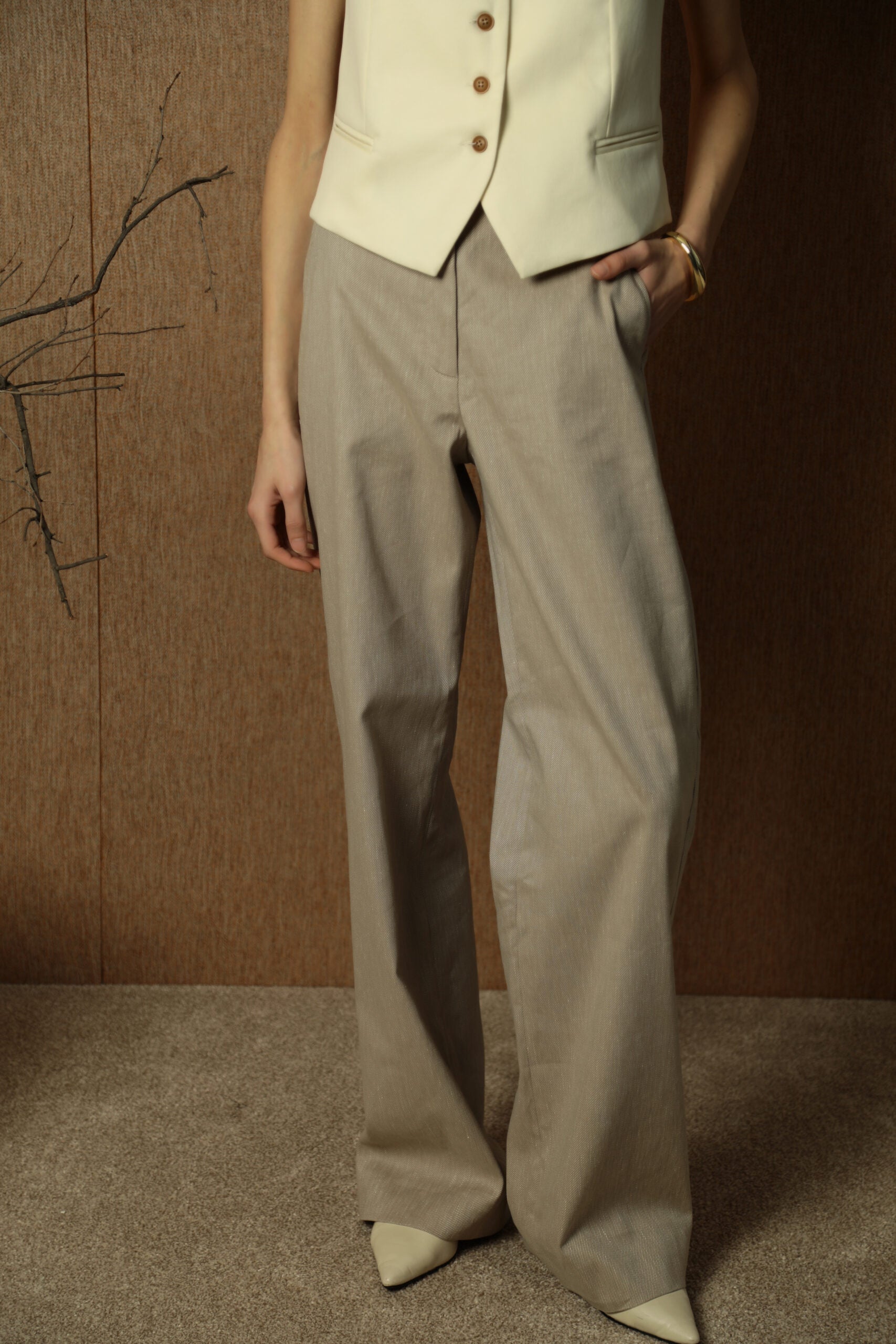 Riviera Light Brown Pants 2