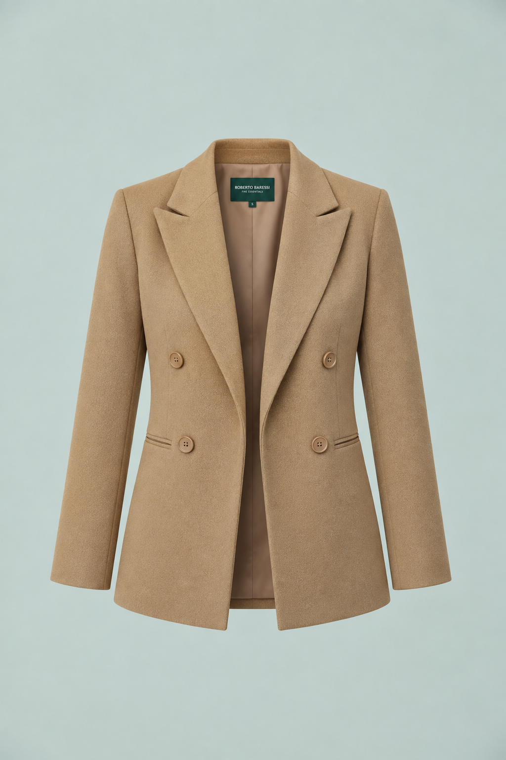 Roma Camel Wool Blazer 1