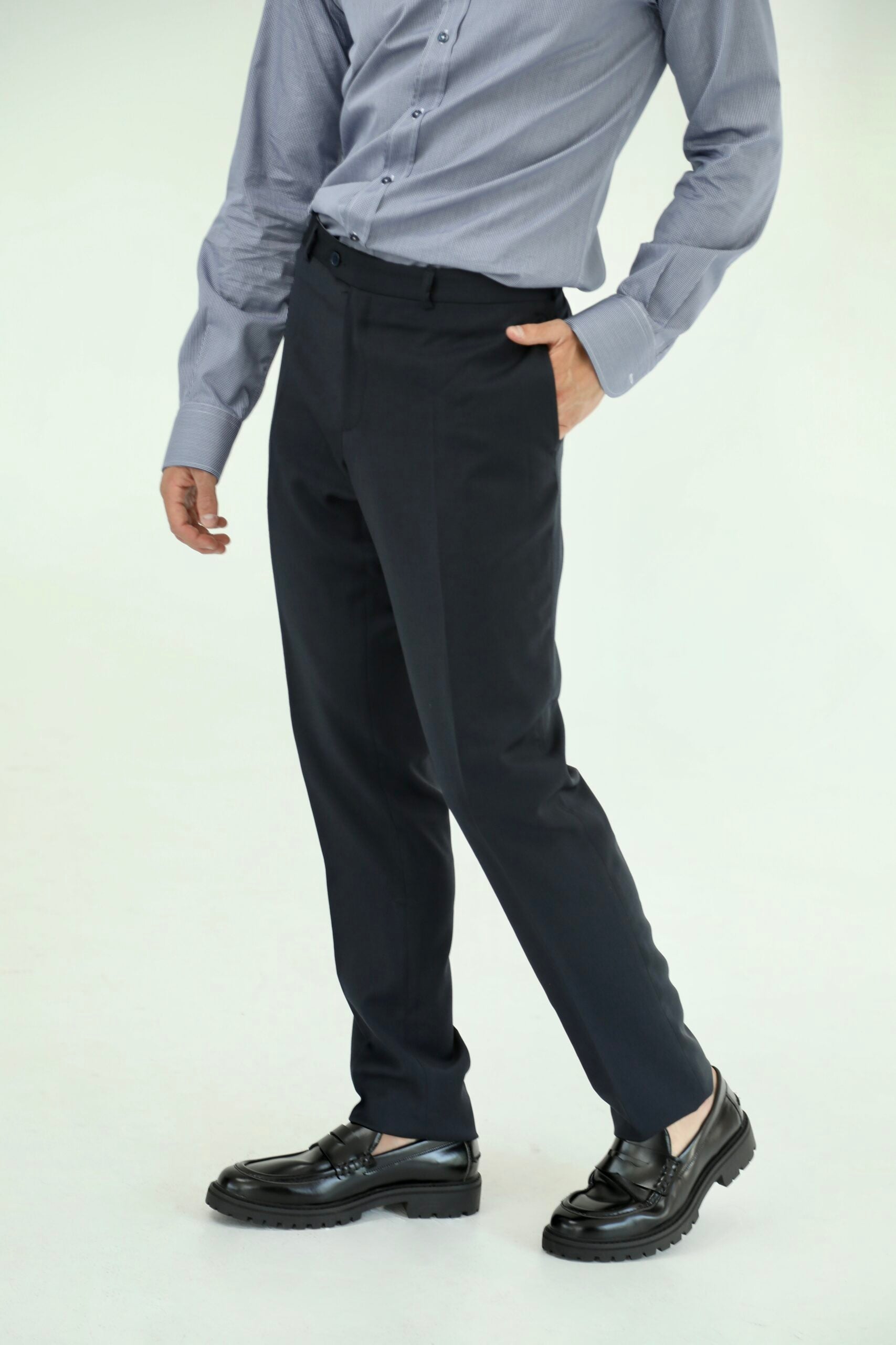 Wm Pants Blue Muške Pantalone 1