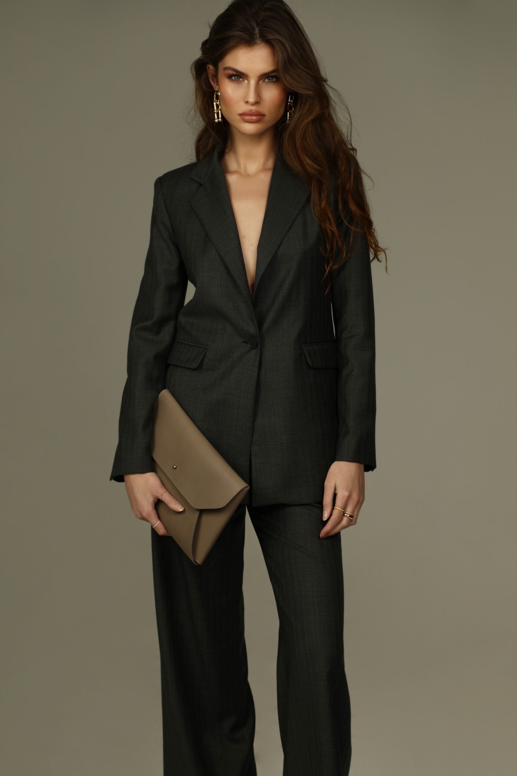 Wool Green Suit 1