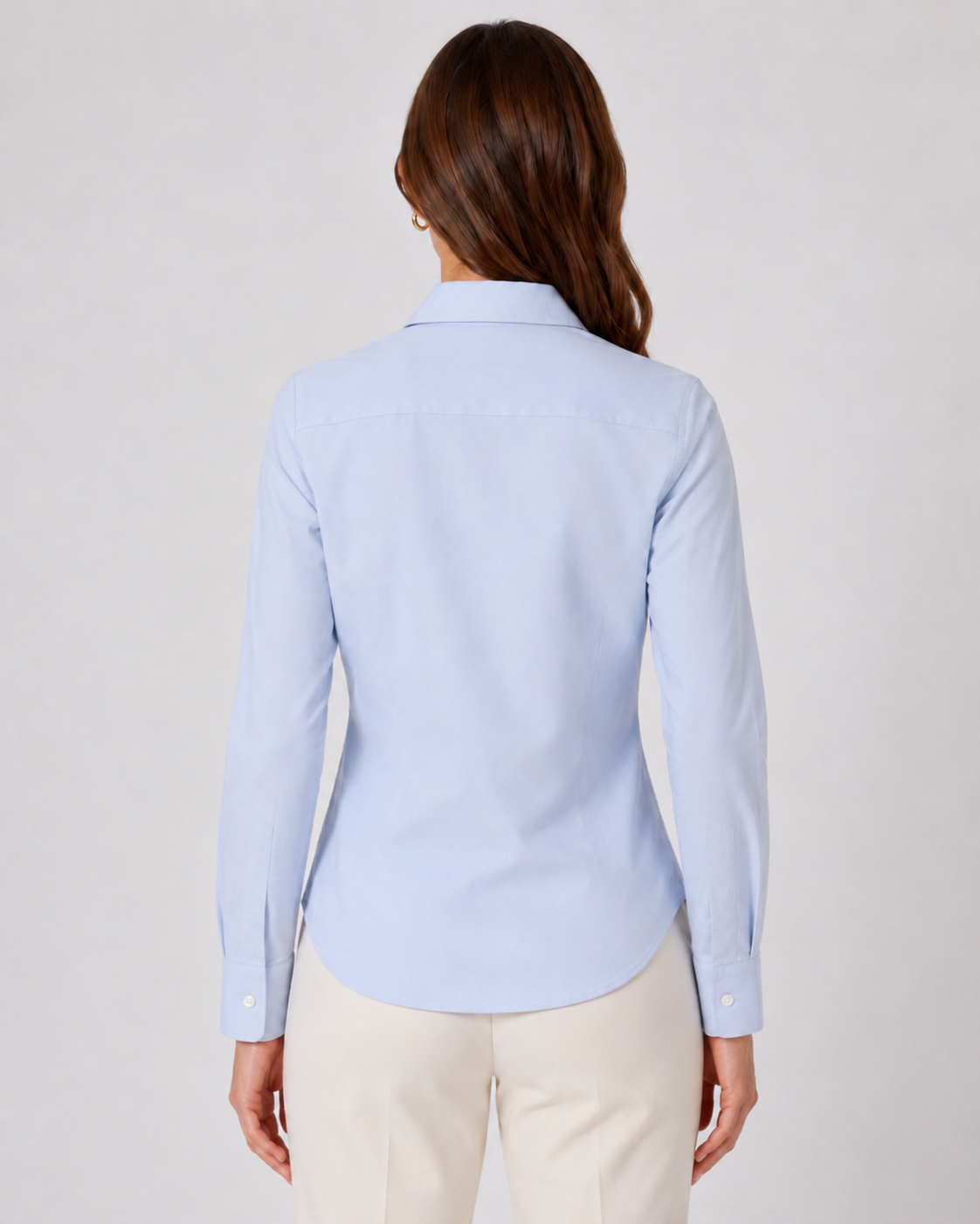Casual Blue Cotton Shirt 3