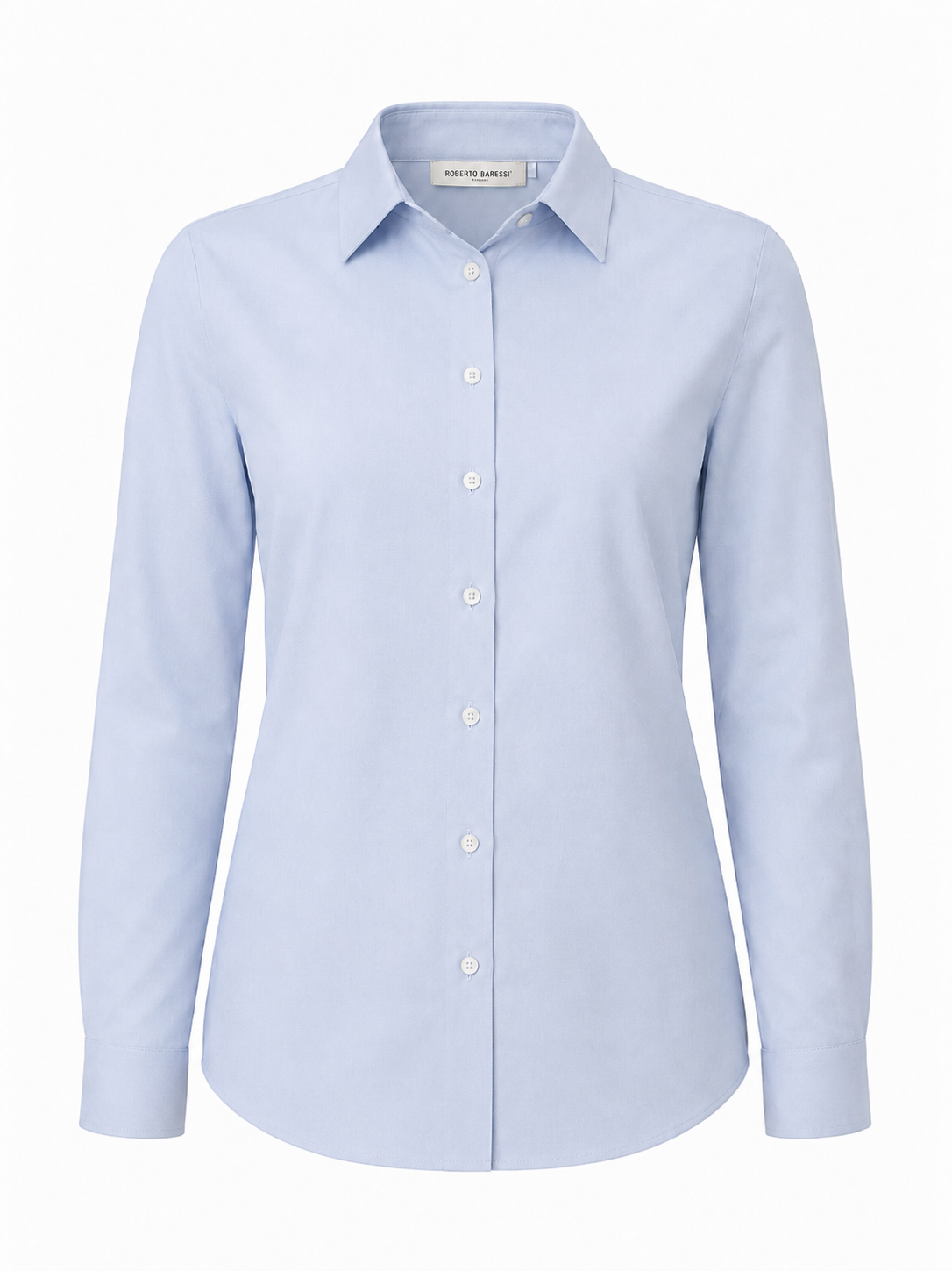 Casual Blue Cotton Shirt 1